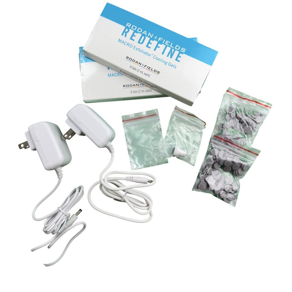RODAN & FIELDS Redefine Macro Exfoliator Cooling Gels, Pads, Cords, Tips